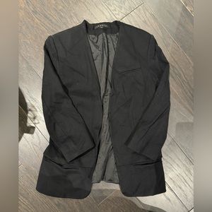 Theory Blazer Cropped Sleeves Size 6